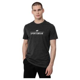 4f Camiseta De Manga Curta Tsm354 M Dark Grey Melange