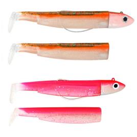 Fiiish Isca Macia Black Minnow Combo Offshore 200 Mm 120g One Size Fluo Pink UV