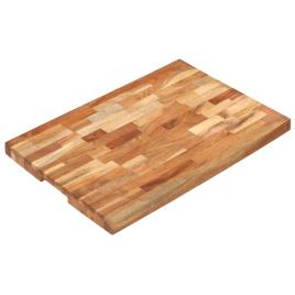 vidaXL Tábua de cortar 60x40x4 cm madeira de acácia maciça