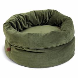 Designed by Lotte 425582 Cat Basket 'FLUCO' Green