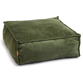 Designed by Lotte 425579 Cat Cushion 'VELVETI' Green