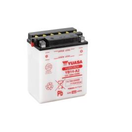 Bateria de moto yuasa yb14-a2
