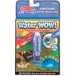 Melissa and Doug Paint by Water Notebook Wow Dinosaurs