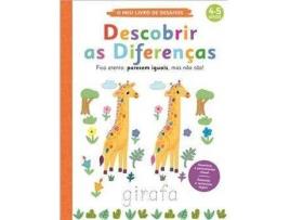 Livro O Meu Livro de Desafios - Descobrir as Diferenças de Elizabeth Golding (Português)