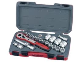 Jogo Chaves de Caixa 1/2' Teng Tools  21 Peças