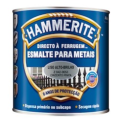 Esmalte antioxidante e anticorrosivo HAMMERITE PRATA 2.5L