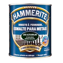 Esmalte antioxidante e anticorrosivo HAMMERITE VERDE ESCURO 2.5L