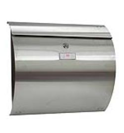 Caixa de correio horizontal GÔNDOLA INOX