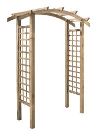Pérgola de madeira CELESTE CURVA