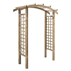 Pérgola de madeira CELESTE CURVA