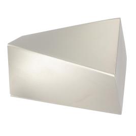 Terminal para varão CUBO TORCIDO CROMADO