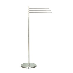 Toalheiro de pé MARA INOX POLIDO