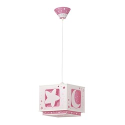 Candeeiro de teto suspenso LUNA ROSA