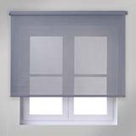 Estore de rolo DECOSCREEN 75X250CM PÉROLA CINZA VIEWTEX