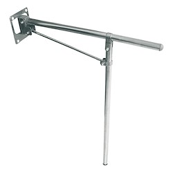 Suporte de apoio para sanita ABATÍVEL INOX BRILHO