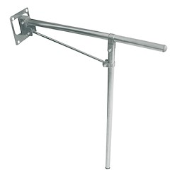 Suporte de apoio para sanita ABATÍVEL INOX MATE