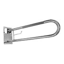 Suporte de apoio para sanita ABATÍVEL INOX BRILHO