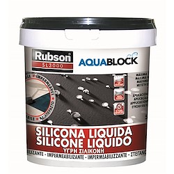 Silicone líquido RUBSON SL3000 PRETO 5KG