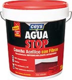 Impermeabilizante exterior CEYS AGUA STOP VERMELHO 20KG