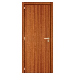 Bloco de porta interior LÍRIO MOGNO 60X200CM ESQUERDA