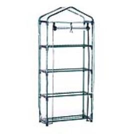 Estufa 4 PRATELEIRAS PVC VERDE