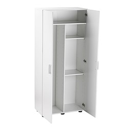 Vassoureiro 2 PORTAS BRANCO 180X79X42CM