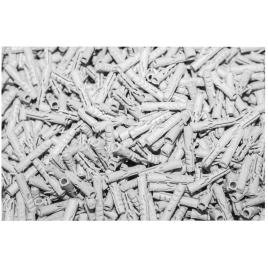 100 buchas nylon SEM GOLA 4X20MM