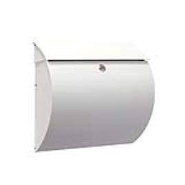 Caixa de correio horizontal AURA BRANCO