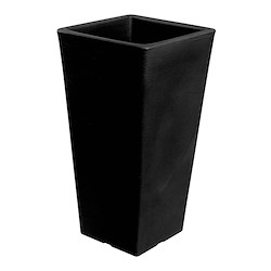 Vaso de plástico ALTO 50CM PRETO