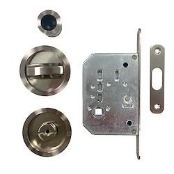 Fechadura para porta de correr INOX