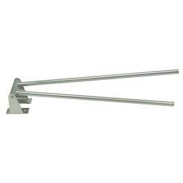 Toalheiro duplo giratório CHIPRE GIRATÓRIO 35 CM INOX BRILHO