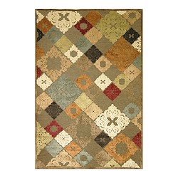 Tapete desenho SCARPA 30277 160X230CM LARANJA