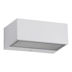 Aplique de exterior NESS CINZENTO ESCURO 100W