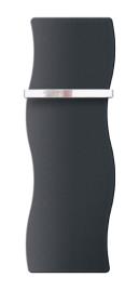 Toalheiro radiador APIS 424W 120X35CM PRETO