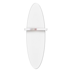 Toalheiro radiador OVALO 258W 100X28CM BRANCO