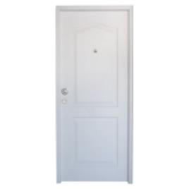 Porta de entrada metálica MULTI CAPELA 90X210CM BRANCA DIREITA 