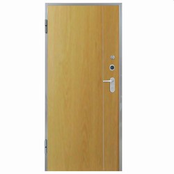 Porta de entrada blindada HI-TECH CARVALHO 80X210CM ESQUERDA