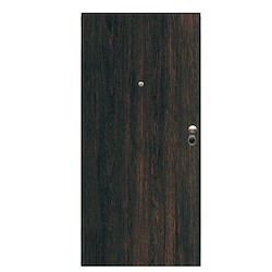 Porta de entrada blindada MAX MOGNO 90X204CM DIREITA