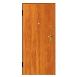 Porta de entrada blindada START CEREJEIRA 90X210CM ESQUERDA