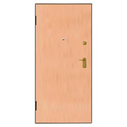 Porta de entrada blindada MAX FAIA 85X210CM ESQUERDA