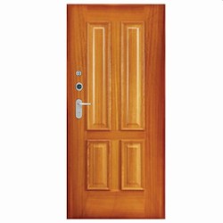Porta de entrada blindada HI-TECH MOGNO 90X204CM DIREITA D45TR