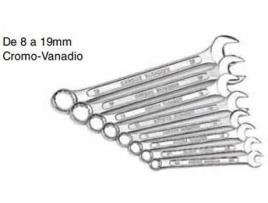 Conjunto de Chaves combinadas SALVADOR ESCOBA (8 Peças - 8 A 19mm)