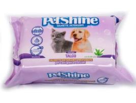 Toalhetes de higiene para cães / gatos, Talco Aloe, 40 unidades 40