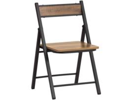 Cadeira SOBUY (Castanho - 46x48x80 cm)