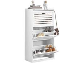 Sapateira SOBUY (Branco - 55x30x112 cm)