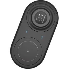 Carregador Wireless QI 4-OK 2 em 1 - Preto