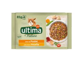 COMIDA HÚMEDA PARA GATOS NATURE WET POLLO 4 UDSX85GR