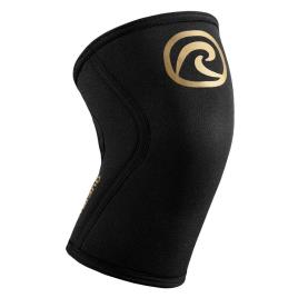 Rehband Manga Do Joelho Rx 5 Mm S Gold / Black