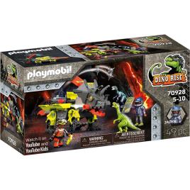 Playmobil Máquina De Combate Dino Rise Robo-dino One Size Multicolor