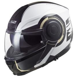 Ls2 Capacete Modular Ff902 Scope Arch L Gloss White / Titanium